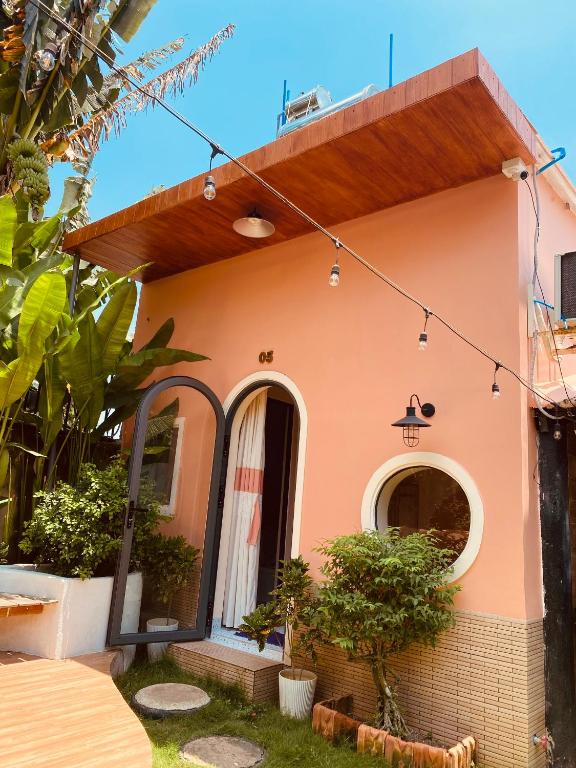 Phòng Giường Đôi Nhìn Ra Vườn - Hồ Cốc Homestay