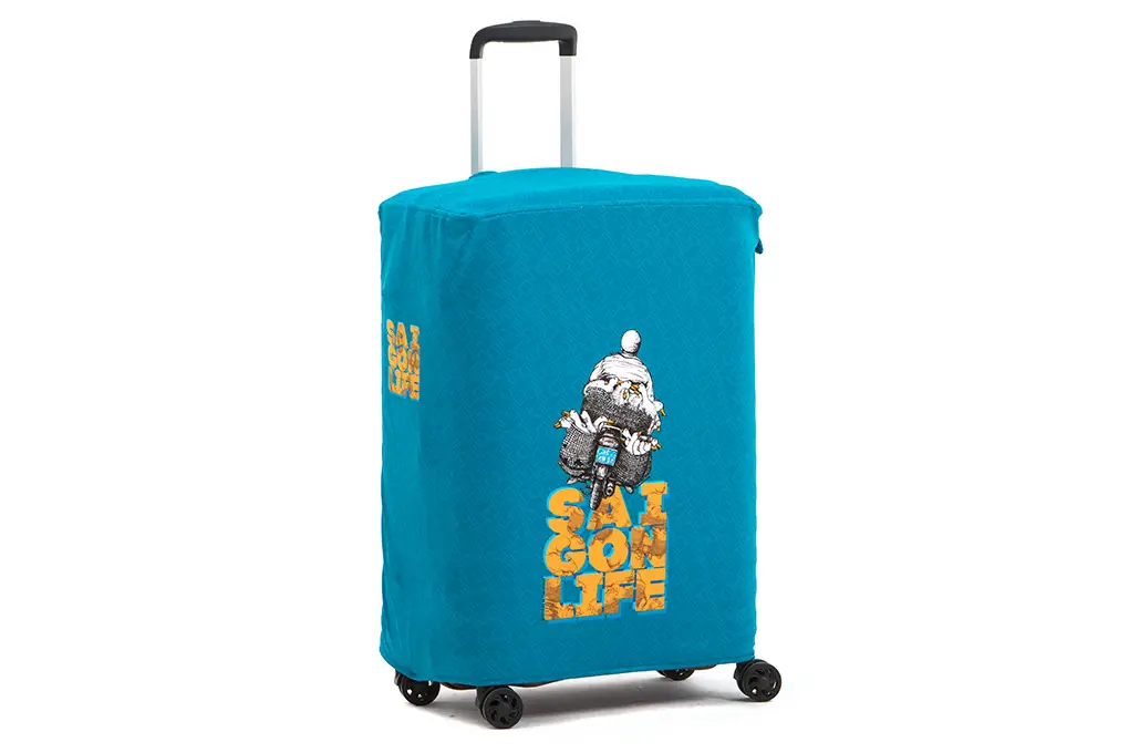 TÚI TRÙM VALI XE VỊT SG - SIZE S - MÀU XANH