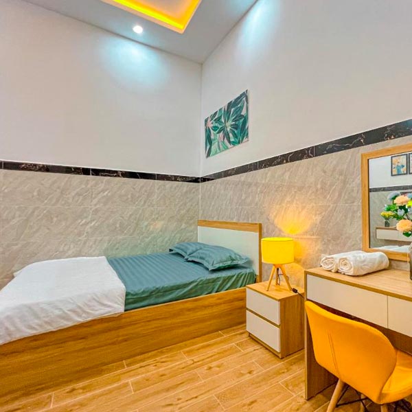 Phòng Giường Đôi Có Phòng Tắm Riêng - Homestay Qhome