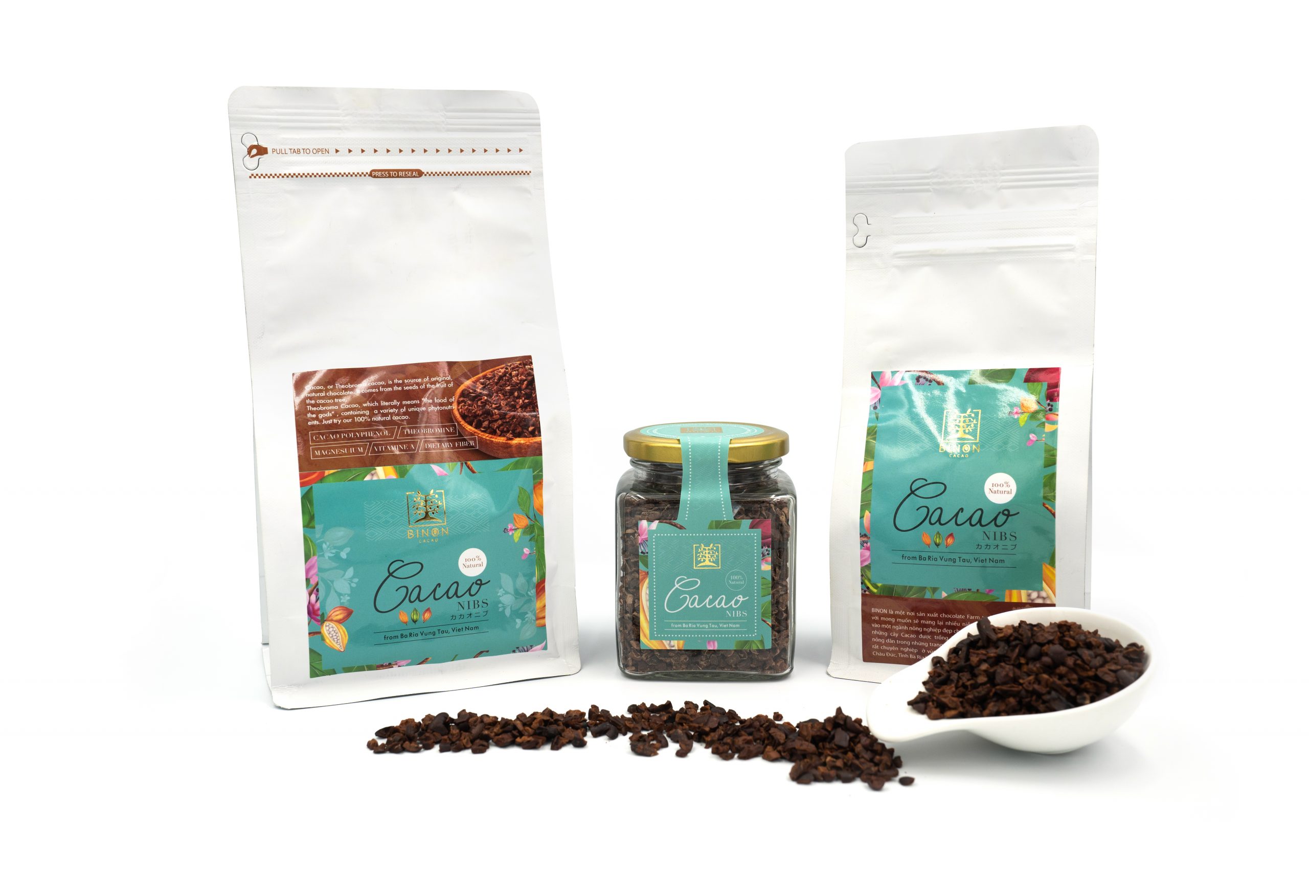 CACAO NIBS BINON túi 500gr