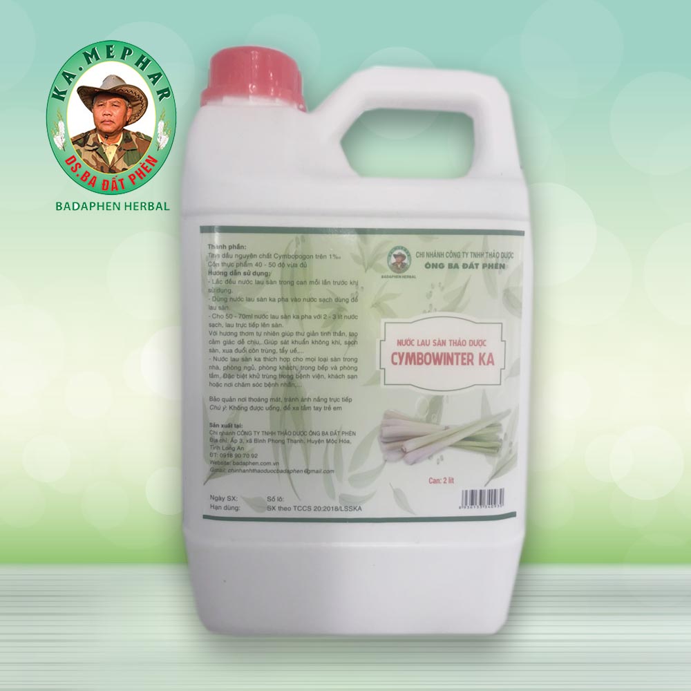 [Date xa] Nước lau sàn sả Ông Ba Đất Phèn can 2 lít