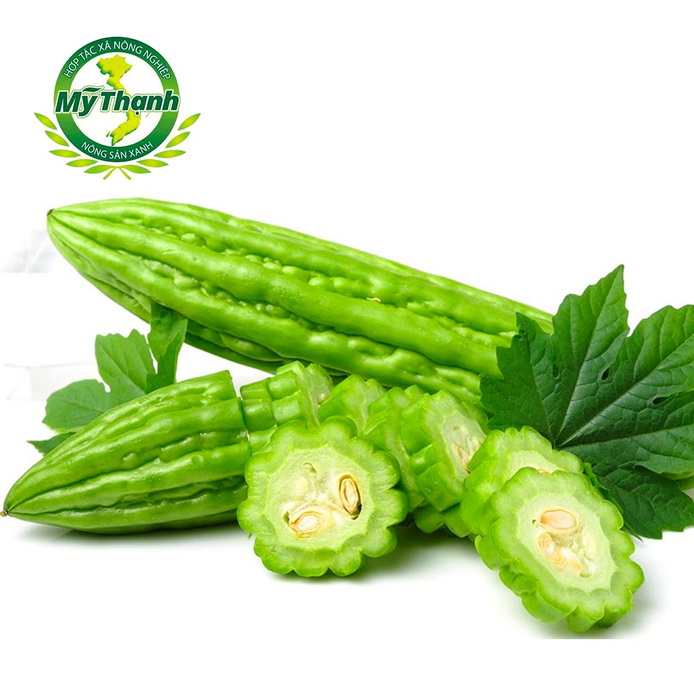 [Chuẩn VietGAP] Khổ qua giống Nhật Song An Food vỉ 450g - 550g (3 trái quấn)