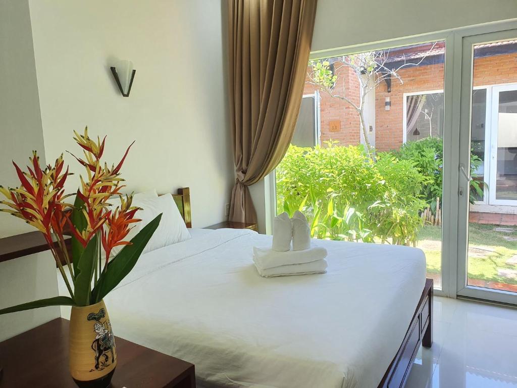 Phòng Giường Đôi Nhìn Ra Vườn - Tuong Vy Boutique Hotel Mui Ne