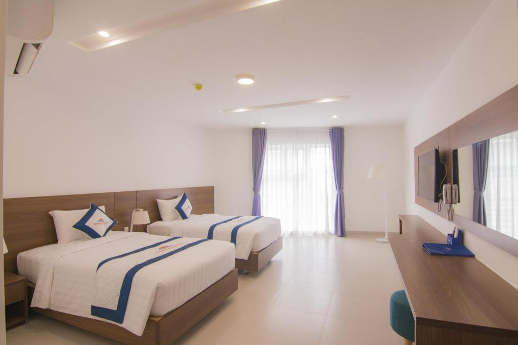 Phòng Superior Giường Đôi/2 Giường Đơn - Mermaid Seaside Hotel