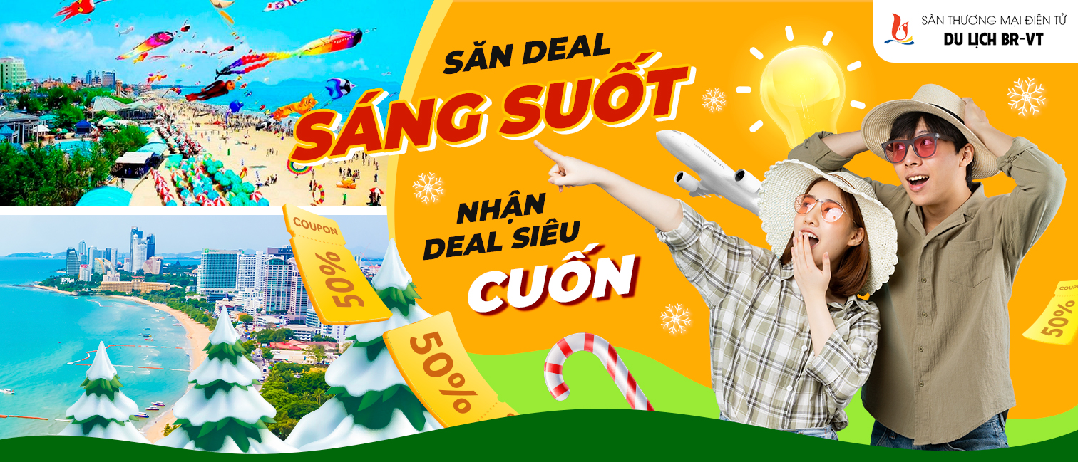 Sàn TMĐT Du Lịch Bà Rịa Vũng Tàu promo