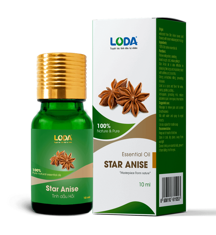 Tinh dầu Hồi 10ml (thiên nhiên - nguyên chất)
