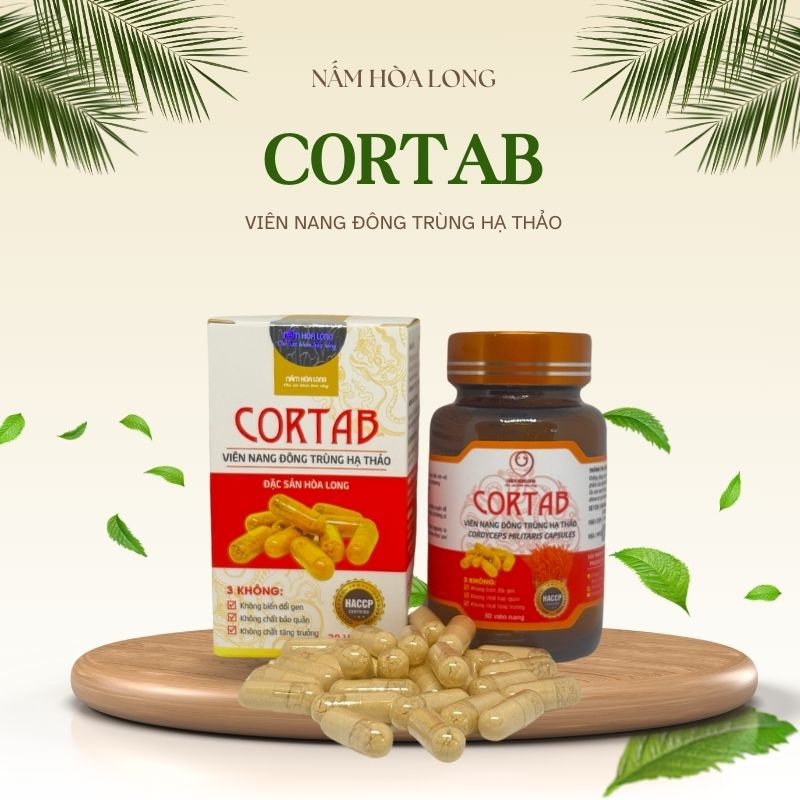 Viên nang Đông trùng hạ thảo CORTAB
