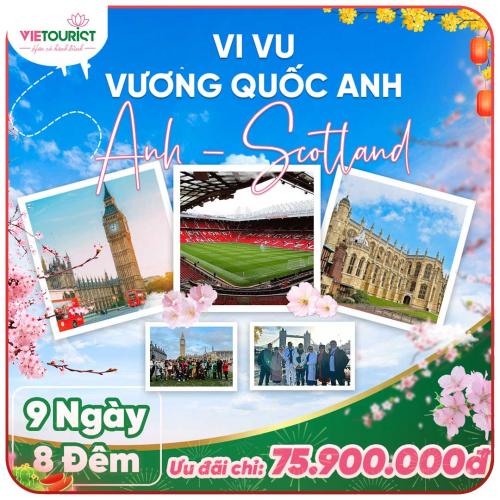 Tour Du Lịch Anh Quốc Tết Âm Lịch 2024 9 Ngày 8 Đêm