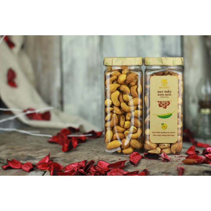 Hạt Điều Rang Muối Tách Vỏ Lụa Hải Long (250g)