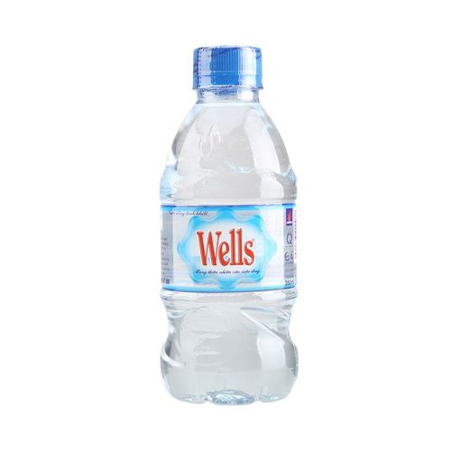 Nước tinh khiết Wells 350ml (24 chai/thùng)