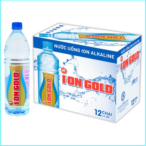Nước uống ion kiềm alkaline I-on Gold 1.000ml