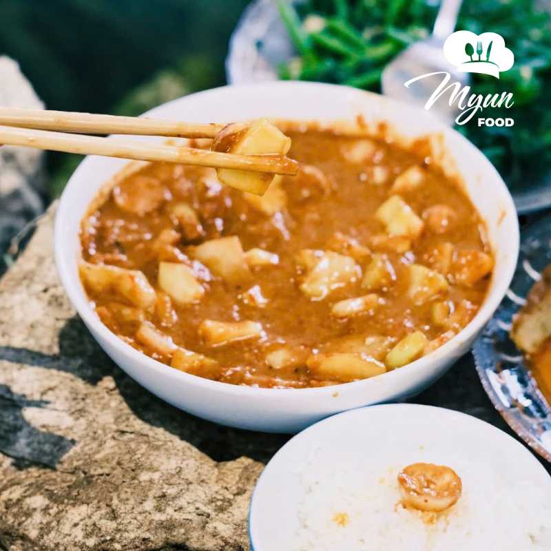 Mua mắm cà đu đủ ở đâu ngon đúng chuẩn? Khám phá hương vị độc đáo của Mắm cà đu đủ Myun Food – Ẩm thực Buôn Mê