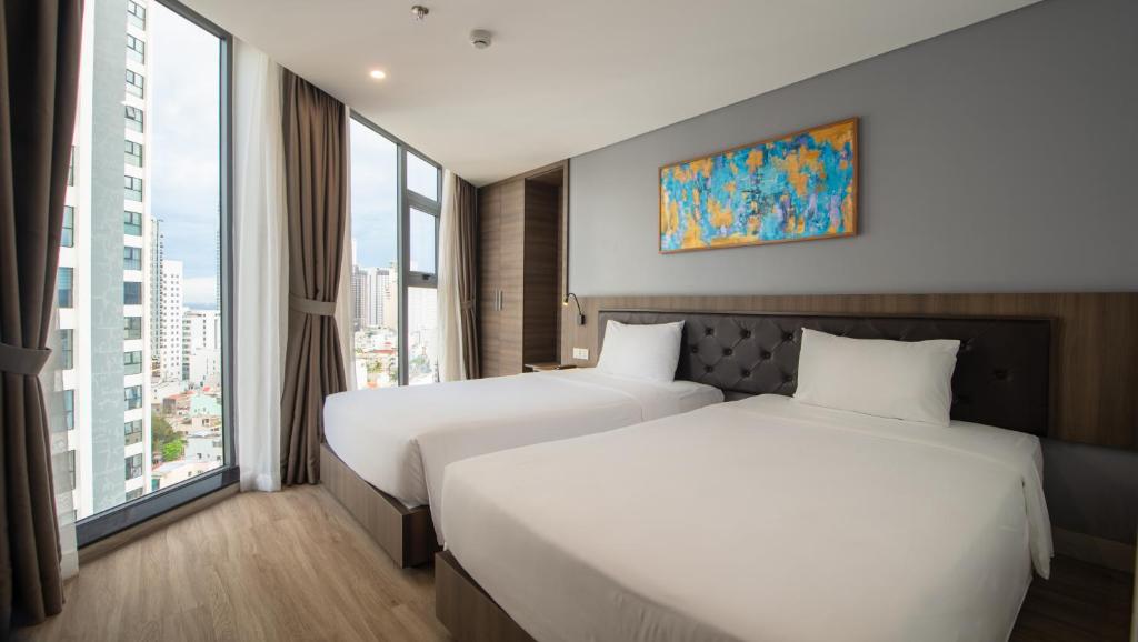 Phòng 2 Giường Đơn - Zenia Boutique Hotel Nha Trang