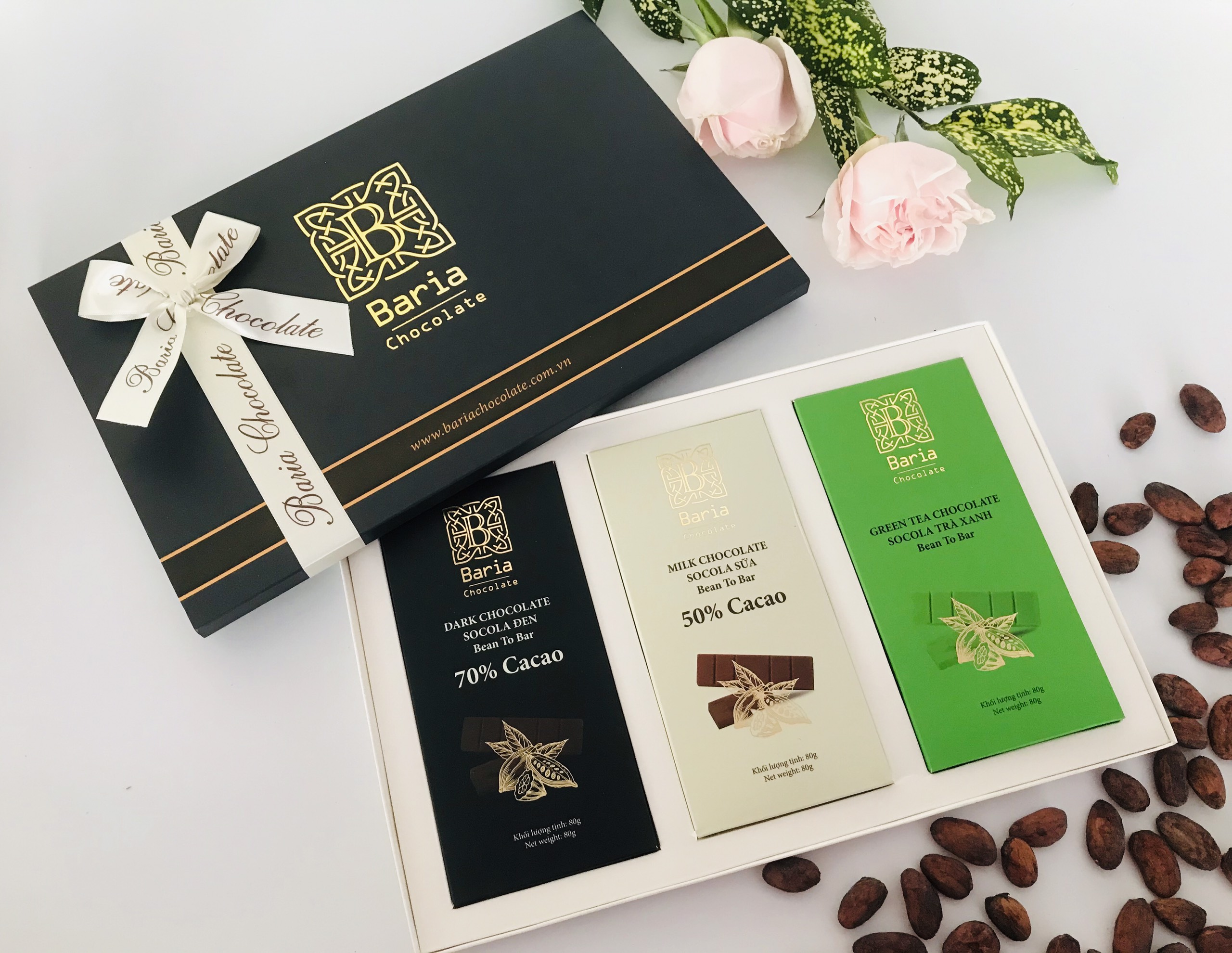 Combo sô cô la 3 thanh 80g