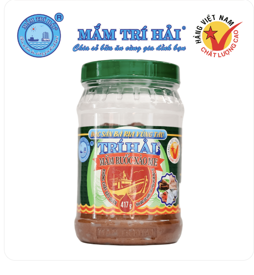 Mắm ruốc xào me ăn liền cao cấp Trí Hải 417g