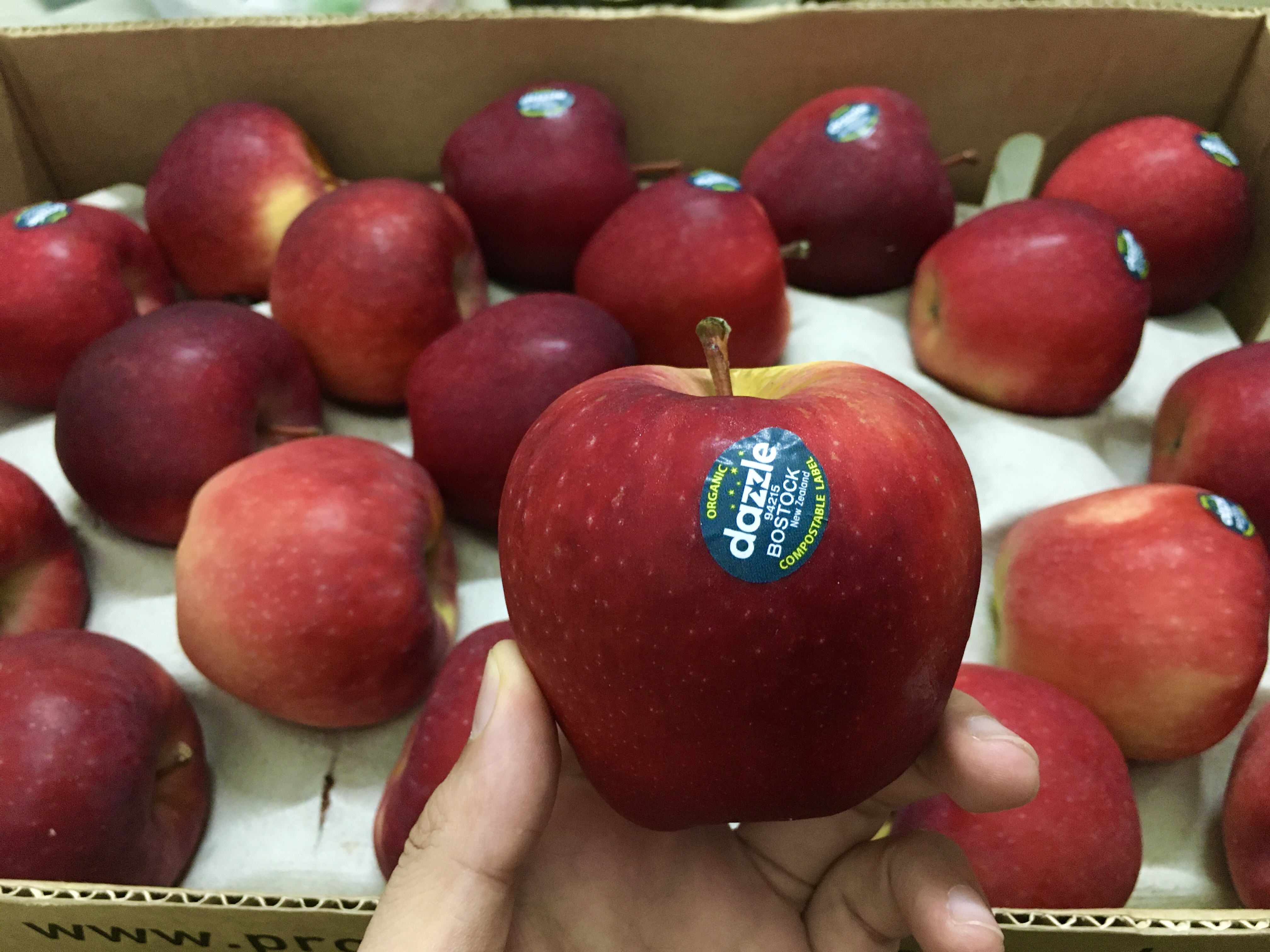 Táo dazzle hữu cơ New Zealand