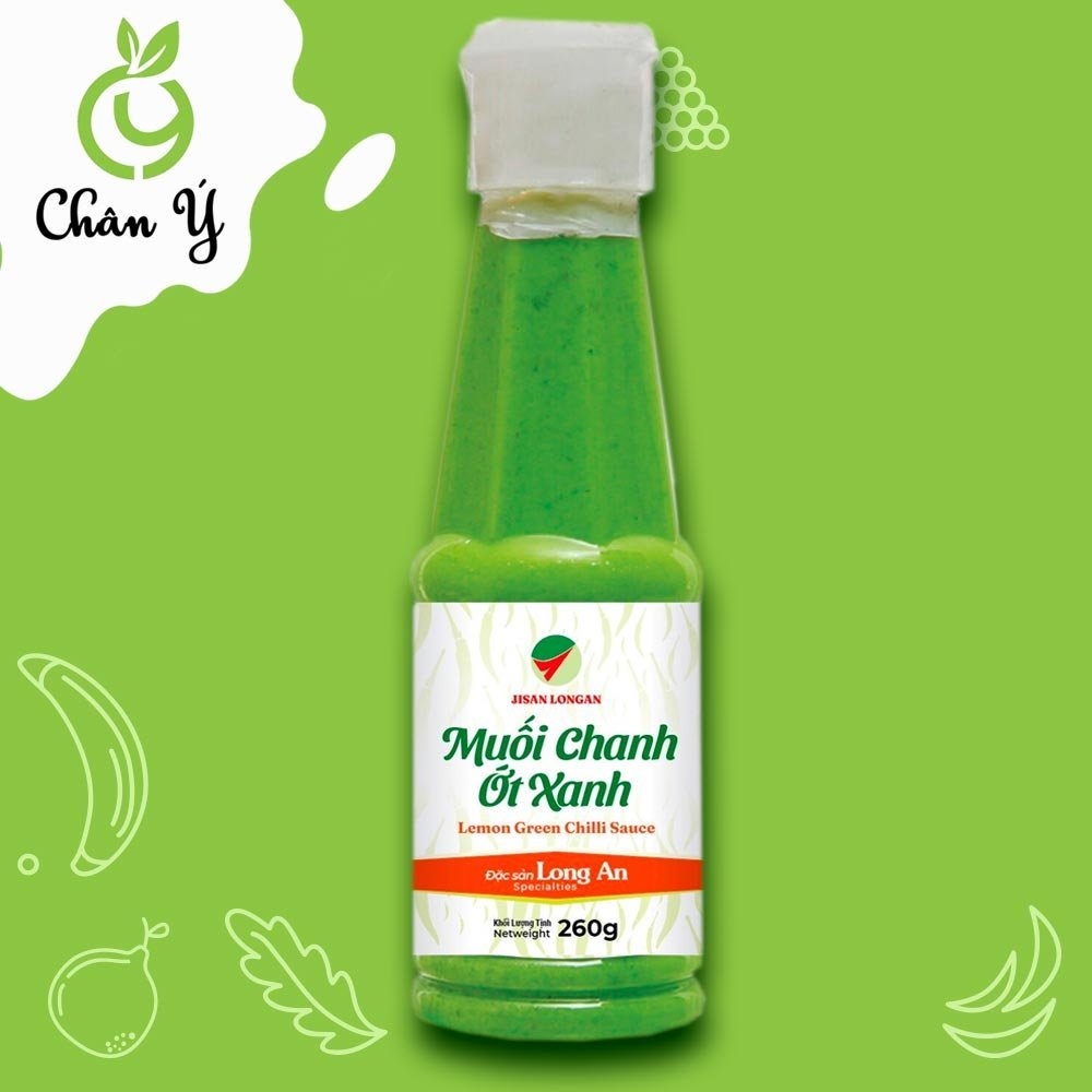 [Date xa] Muối chanh ớt xanh (Nước) Chân Ý hũ 260g đậm đà chuẩn vị