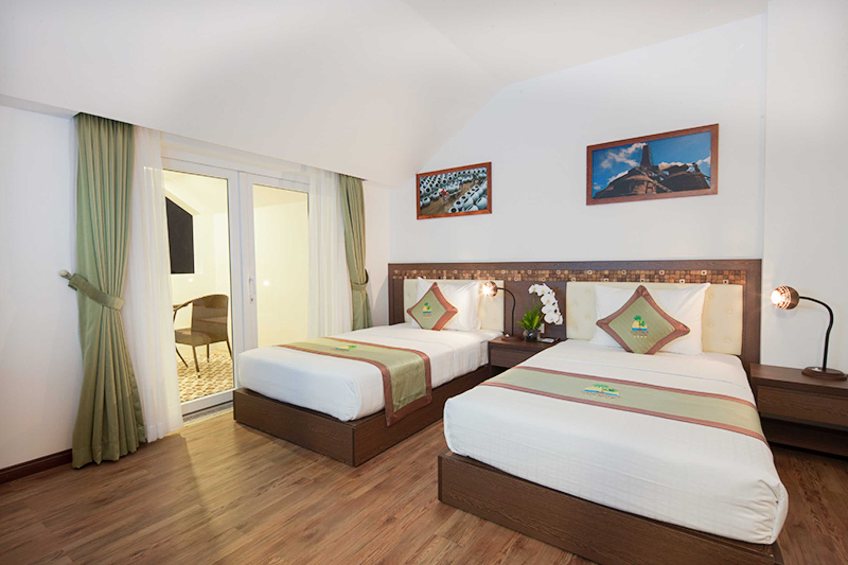 Bến Tre Riverside Resort - E-Voucher 2N1Đ Phòng Suite Hướng Phố 2 giường đơn