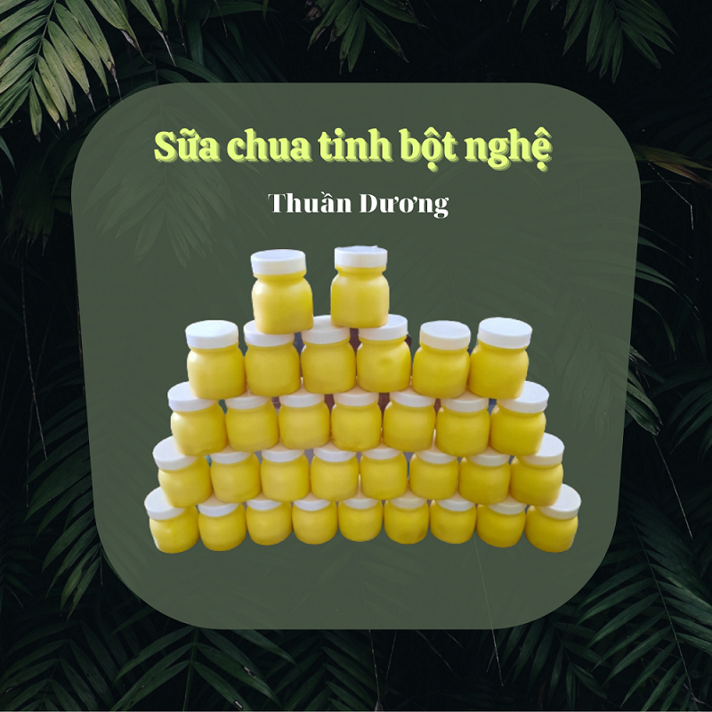 Sữa chua tinh bột nghệ Thuần Dương