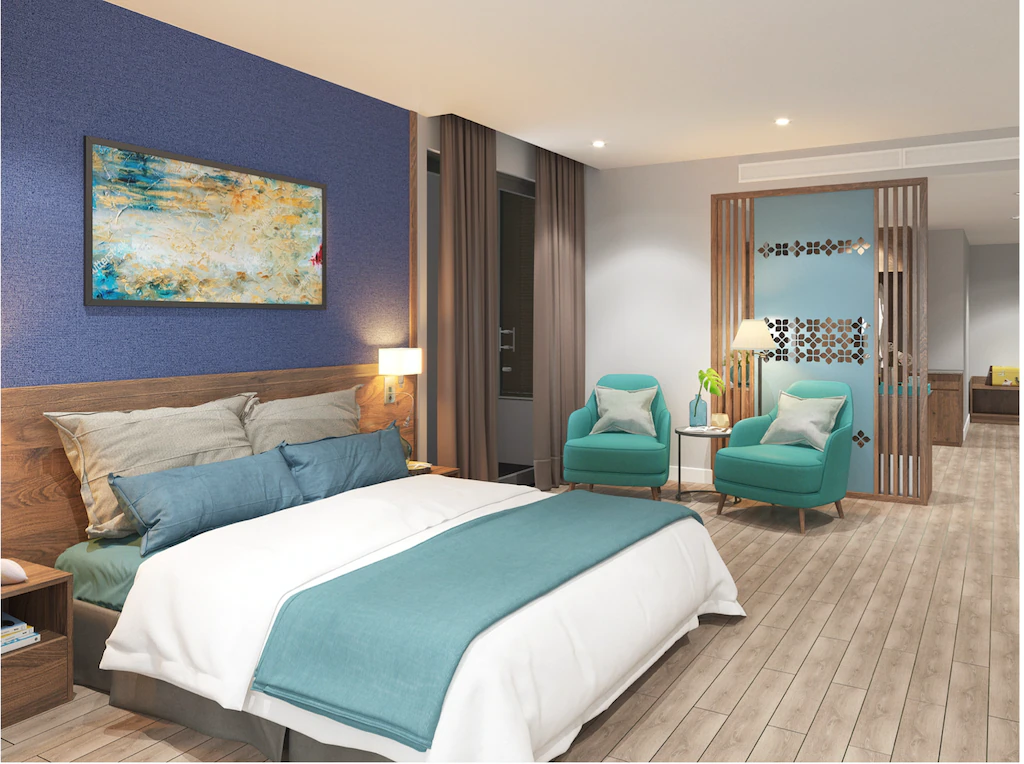 Phòng Luxury Ocean View - Parami Ho Tram Resort