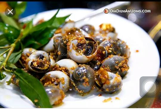 Ốc mỡ xào tỏi