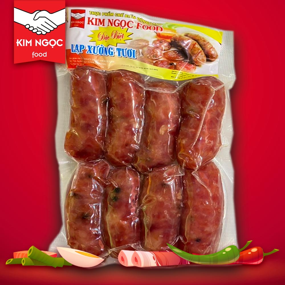 Lạp xưởng tươi Kim Ngọc Food 500g
