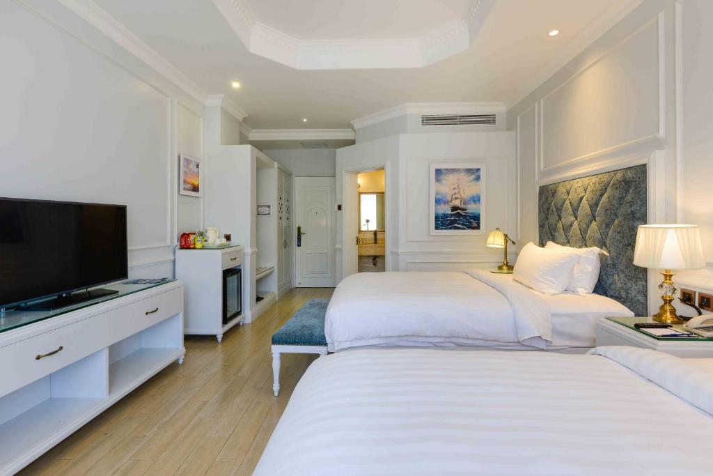 Phòng Deluxe 2 Giường Đơn - Lan Rừng Resort