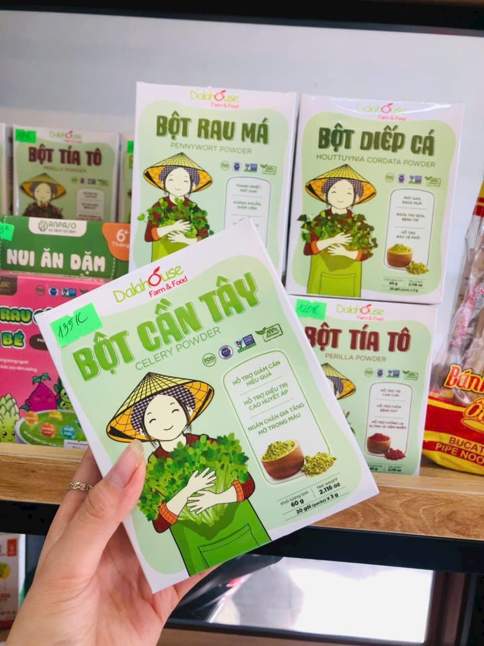 Bột rau củ hữu cơ Dalahouse