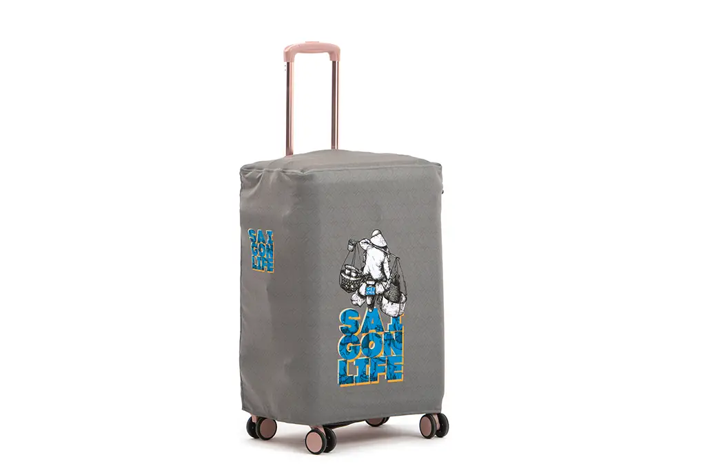 TÚI TRÙM VALI ĐÒN GÁNH SG - SIZE S - MÀU XÁM