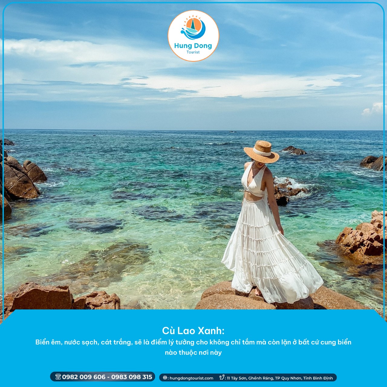 Tour Cù Lao Xanh (Trong Ngày) - Hừng Đông Tourist