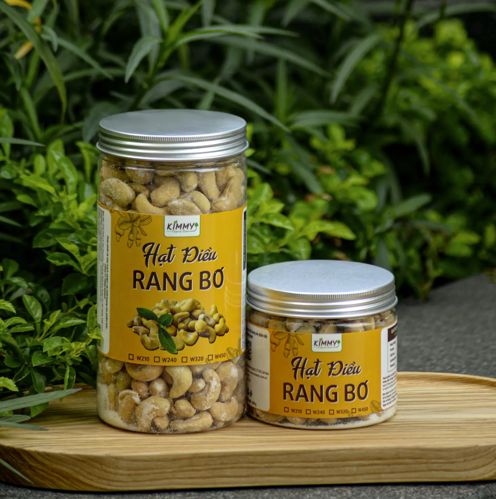 Hạt Điều Rang Bơ 250G Loại Hạt W240 Hũ Nhựa PET Tròn