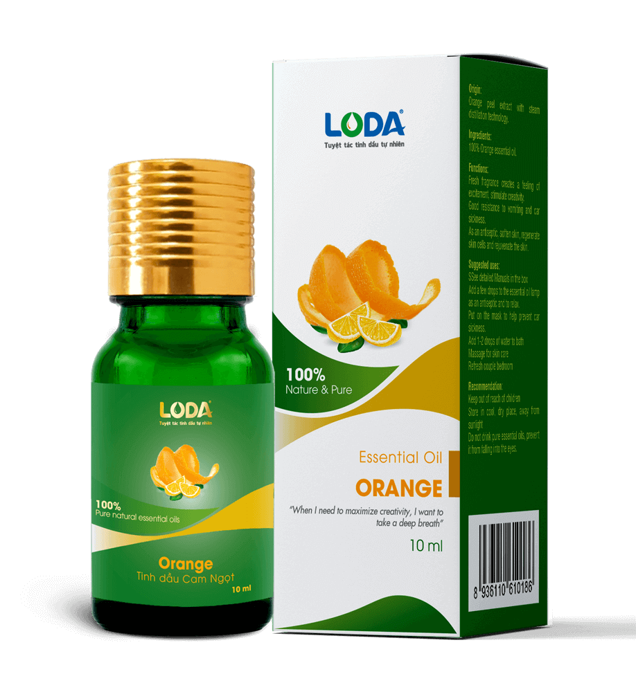 Tinh Dầu Cam Ngọt 10ml (thiên nhiên - nguyên chất)