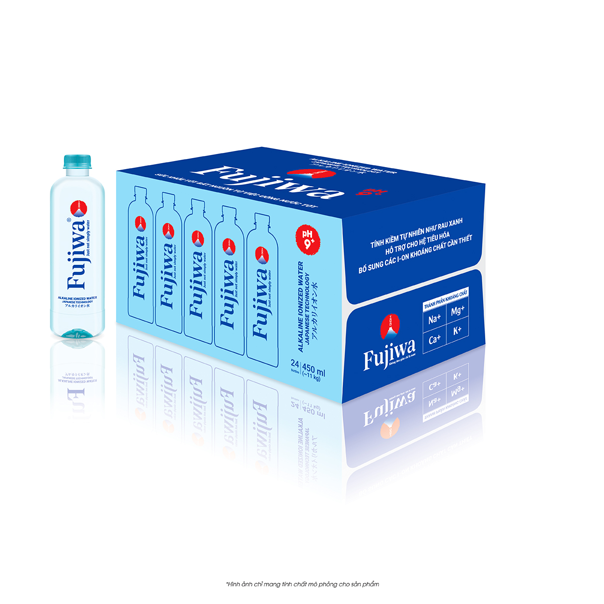 Nước uống ion kiềm alkaline Fujiwa 300ml