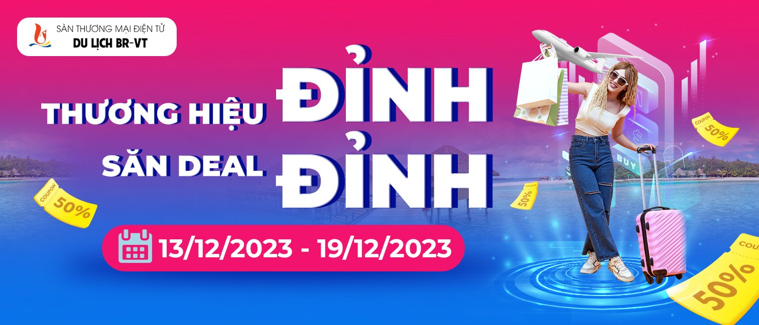 Sàn TMĐT Du Lịch Bà Rịa Vũng Tàu promo