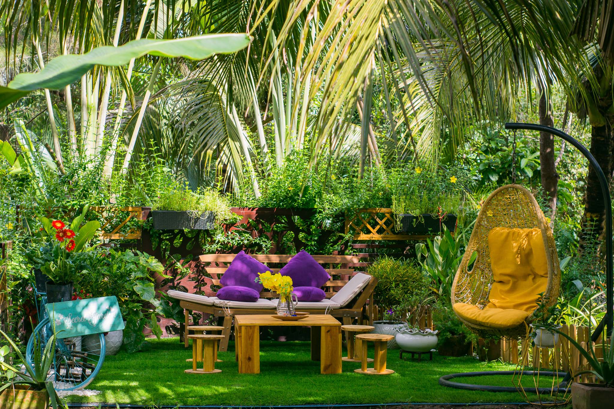 Ben Tre Riverside Resort - Tour Tham Quan Riverside Garden