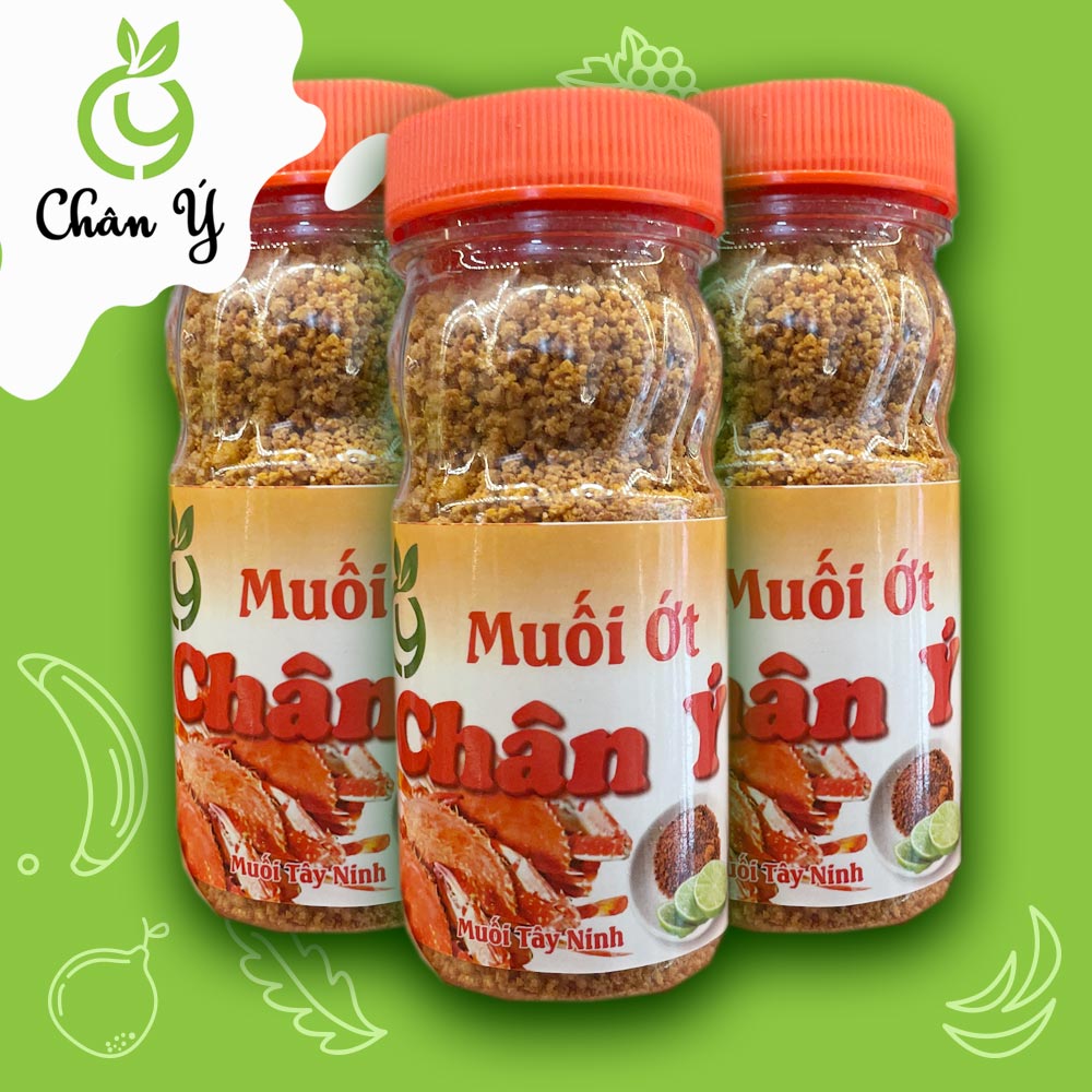 [Date xa] Muối ớt đỏ Chân Ý hũ 100g đậm đà chuẩn vị
