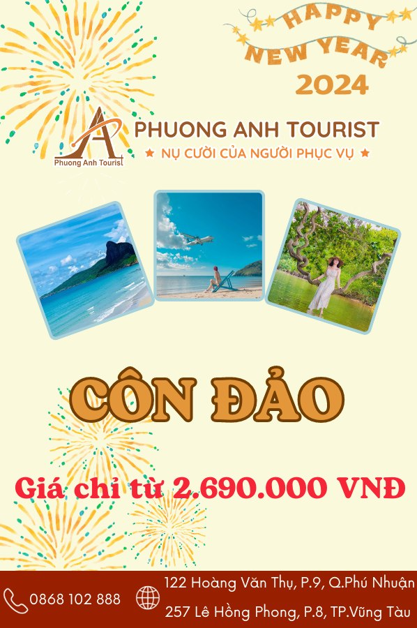 CÔN ĐẢO 2 Ngày 2 Đêm (Tối 29/12 & 30/12/2023)