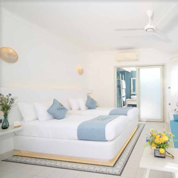 Phòng Garden Studio Twins/Double - Fleur de Lys Resort & Spa Long Hai