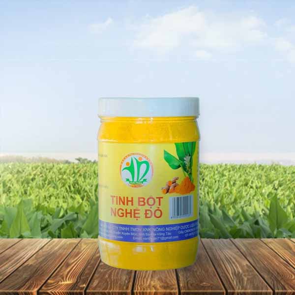 Tinh bột nghệ đỏ Thuần Dương - hủ 500g