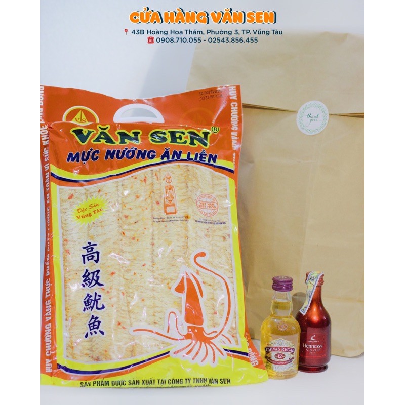 MỰC ĂN LIỀN VĂN SEN - ĐẶC SẢN VŨNG TÀU