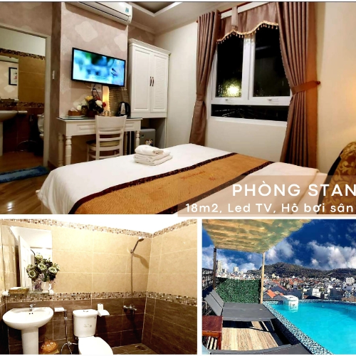 Voucher MI LAN HOTEL VŨNG TÀU - GÓI 2N1Đ Mi Lan Corner Hotel - Standard Room CHỦ NHẬT ĐẾN THỨ 6