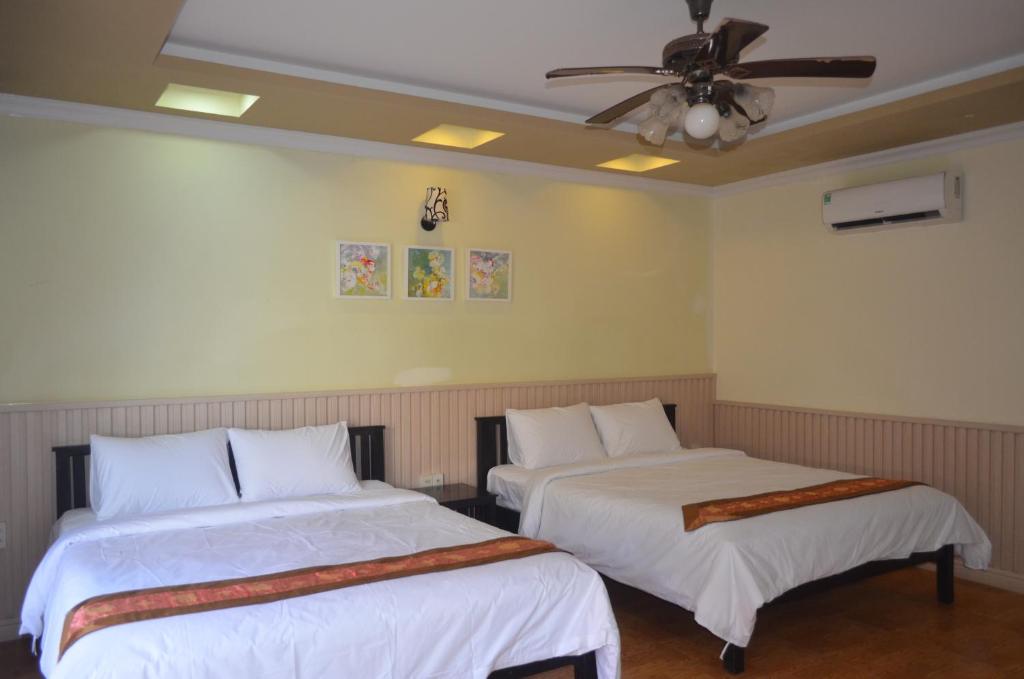 Phòng Tiêu chuẩn cho 4 Người với Tầm nhìn ra Hồ bơi - Rang Garden Beach Side