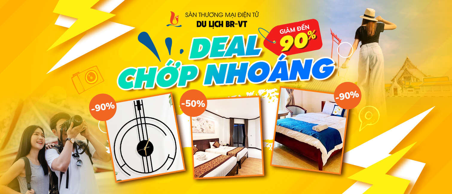Sàn TMĐT Du Lịch Bà Rịa Vũng Tàu promo